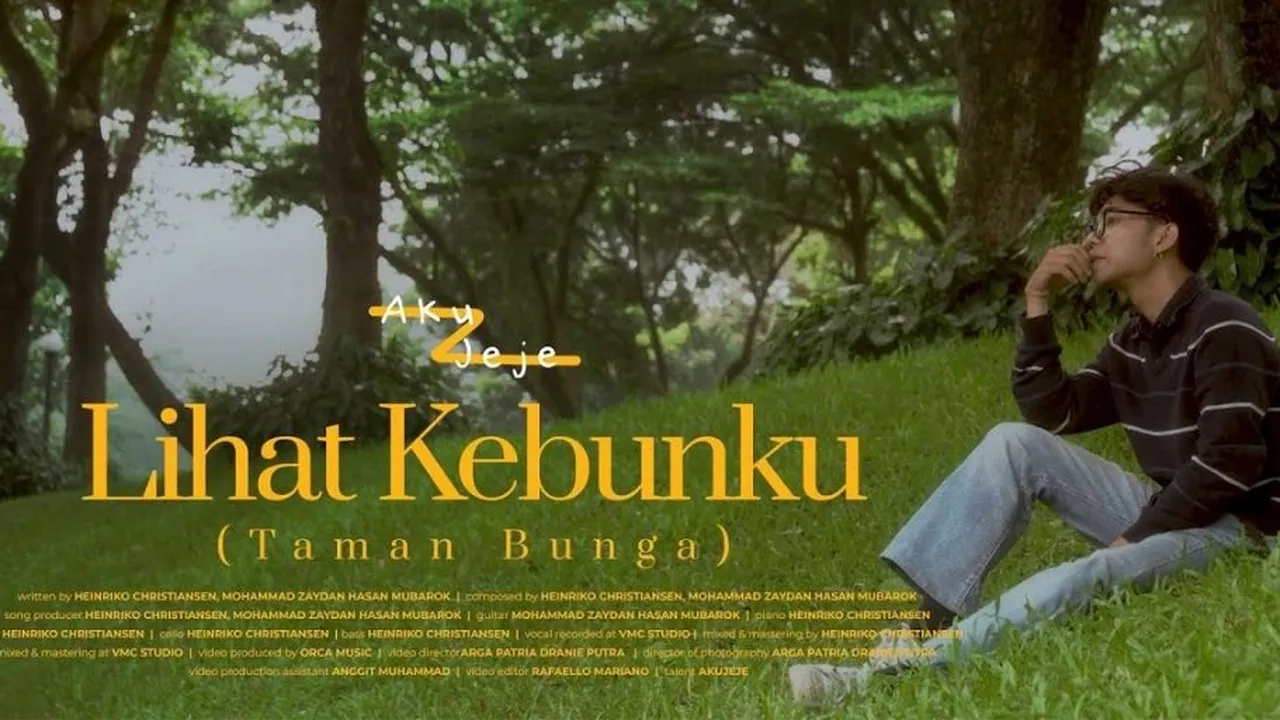 Lirik Lihat Kebunku (Taman Bunga)