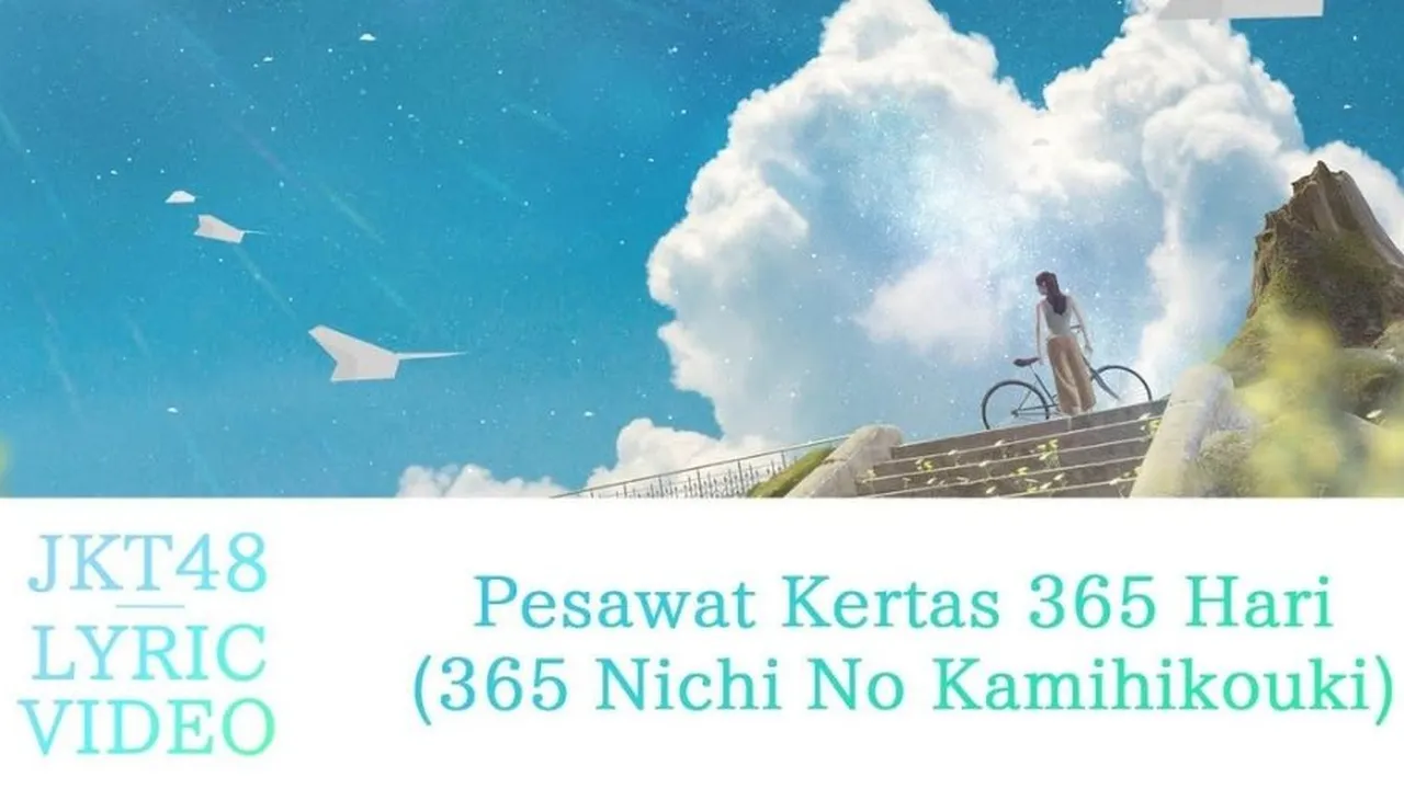 Lirik Pesawat Kertas 365 Hari