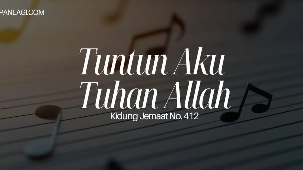 Lirik KJ 412 Tuntun Aku Tuhan Allah