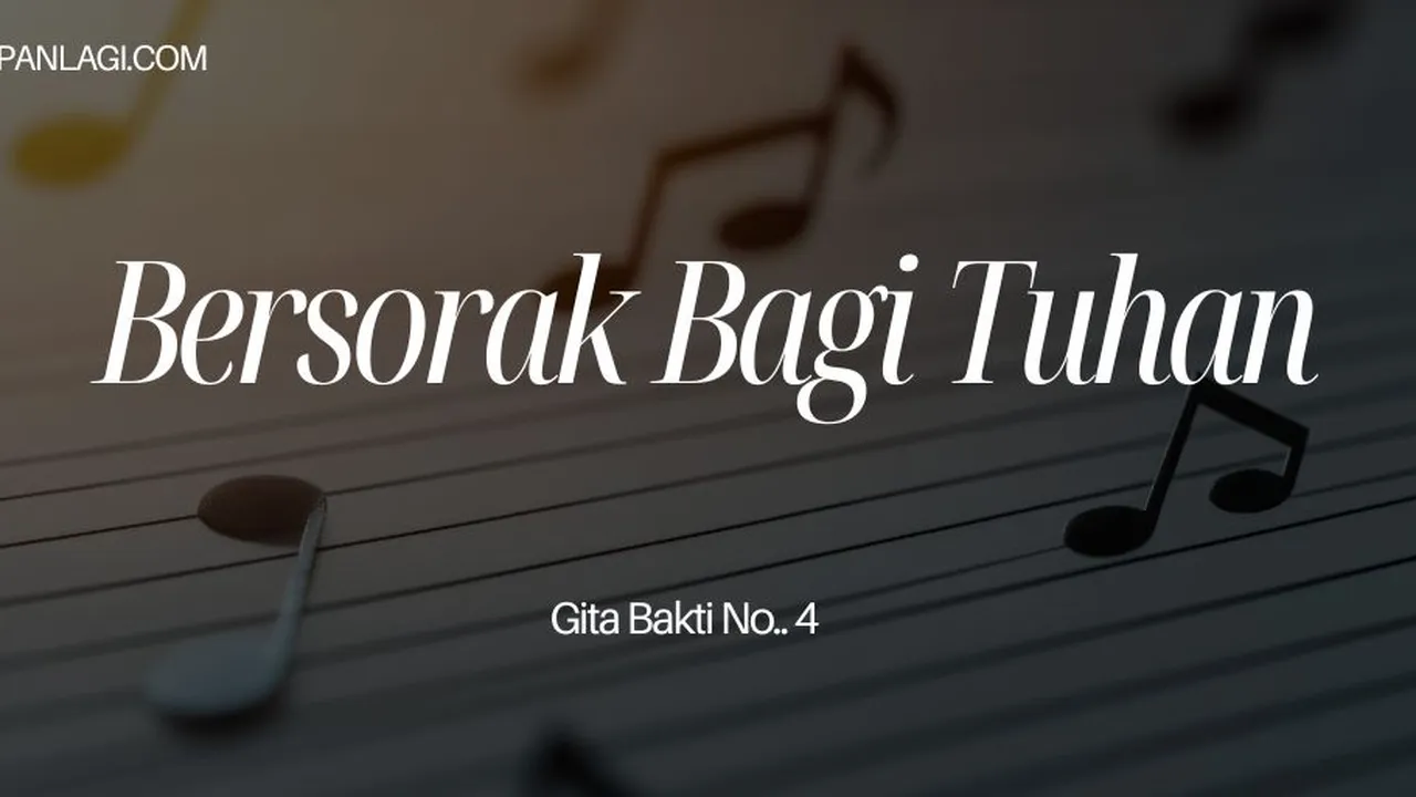 Lirik NKB 4 Bersorak Bagi Tuhan