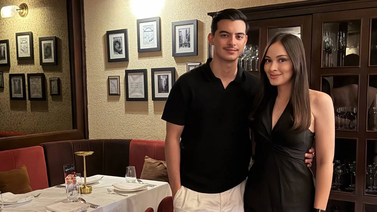 誕生日を祝うチッチョ・マナッセロとジョリーン・マリー