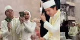 Arbani Yasiz dan Raissa Ramadhani Resmi Menikah, Menangis Terharu Usai Akad