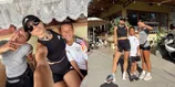 Momen Jennifer Bachdim Temani Anak Persiapan Lomba Lari 5K