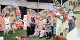 Potret Gender Reveal Anak Adiba Khanza, Egy Maulana Vikri Tendang Bola dan Hasilnya...
