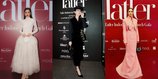 Potret Penampilan Seleb di Relaunch Gala Majalah Mode, Luna Maya, Nagita Slavina