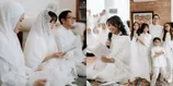 Potret Pengajian Pernikahan Adira Kania, Ikke Nurjanah Dampingi Bersama Aldi Bragi