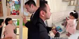 7 Potret Raffi Ahmad Sempatkan Main Bareng Lily Sebelum Berangkat ke Luar Kota