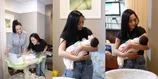 Rachel Vennya Jenguk Anak Erika Carlina, Rambut Lebat Baby Andrew Curi Perhatian