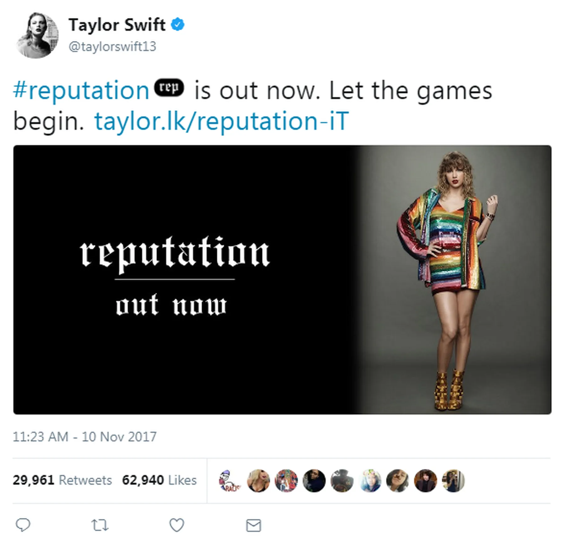 Tyalor Reputation Album 'REPUTATION' Taylor Swift Rilis, Begini Antusias Para Fans di ...