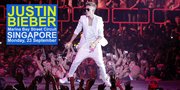 5 Video Konser Justin Bieber di Singapura, Intip Yuk!