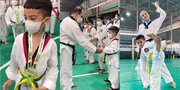 Ikuti Jejak sang Mama, Ini 7 Potret Kanaka Anak Tya Ariestya yang Menangkan Taekwondo di Tournament Internasional