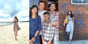 8 Potret Ami Gumelar Istri Taufik Hidayat, Ibu 2 Anak - Usia 40 Tahun Tapi Gaya bak Anak Muda