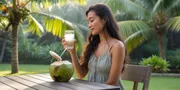Arti Mimpi Minum Air Kelapa Muda Manis: Tafsir Psikologi, Primbon, dan Spiritual