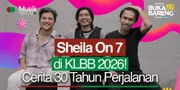BACKSTAGE KLBB 2026, Sheila On 7 Bocorkan Single Baru Setelah Lebaran!