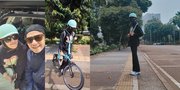 Bersepeda Bareng Dude Harlino, Potret Alyssa Soebandono Malah Disorot - Tampilannya bak Anak Sekolahan