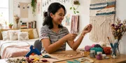 Cara Membuat DIY Hiasan Kamar Estetik Modal Rp50 Ribu, Cocok untuk Pemula dan Berpeluang Jadi Cuan