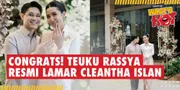 CONGRATS! Teuku Rassya Resmi Lamar Cleantha Islan, Tamara Bleszynski dan Teuku Rafly Kompak Dampingi