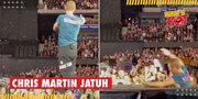 Detik-Detik Chris Martin Terjatuh Dari Panggung Saat Konser di Melbourne