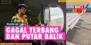 Detik-Detik Tangki Bahan Bakar Pesawat Yang Ditumpangi Kunto Aji Bocor