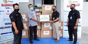 EMTEK Peduli Corona Beri Bantuan 1000 APD dan 100.000 Masker Kepada Gubernur Jawa Tengah