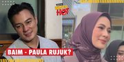 Gagal Mediasi, Baim Wong dan Paula Verhoeven Bakal Rujuk?