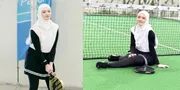Gaya Sporty Inara Rusli Saat Main Padel, Senyumnya Bikin Salfok