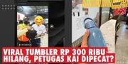 Heboh Tumbler Rp 300 Ribu Hilang, Petugas KAI Dipecat: Ini Versi Penumpang &#38; Petugas
