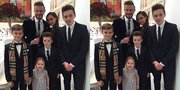 Imut, Keluarga Bahagia 'MINIONS' Ala David dan Victoria Beckham
