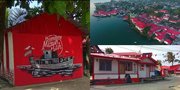 Keindahan Kampung Merah Putih di Timur Indonesia