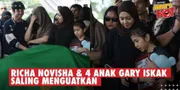 Ketegaran Richa Novisha & 4 Anak Alm Gary Iskak Saling Menguatkan Di Tengah Derasnya Air Mata