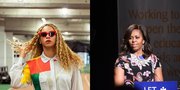 Michelle Obama Ajak Anaknya Nikmati Konser Beyonce di Paris