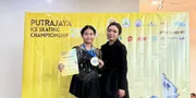 Michelle Odilia Ukir Prestasi di Putrajaya Ice Skating Championship 2026 Malaysia