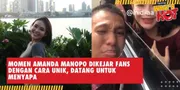 Momen Amanda Manopo Dikejar Fans Dengan Cara Unik, Datang Untuk Menyapa