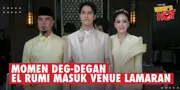 Momen El Rumi Memasuki Venue Lamaran Dengan Syifa Hadju, Diapit Ahmad Dhani & Bunda Maia Estianty
