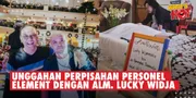 Panggung Terakhir Alm. Lucky Widja & Ucapan Perpisahan Personel Band ELEMENT