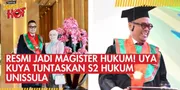 Sah Jadi Magister Hukum, Uya Kuya Wisuda S2 di UNISSULA Usai Rampungkan Tesis 3 Bulan