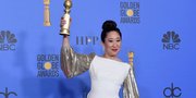 Sambutan Kemenangan Sandra Oh di Golden Globes Bikin Penggemar Terharu