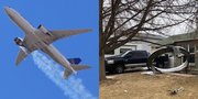 Viral Mesin Pesawat United Airlines Terbakar di Udara, Netizen Indonesia: Yang Ngerekam Bisa Sesantuy Itu