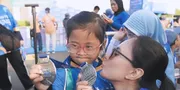 Wulan Guritno Sampaikan Pesan Menyentuh Usai Marathon 3K Bareng Anak Disabilitas