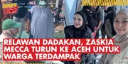 Zaskia Mecca Jadi Relawan, Bantu Korban Bencana di Tanah Leluhur