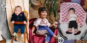 13 Potret Gucci Challenge Ala Anak-anak Selebriti, Gaya Imut Rayyanza Hingga Ameena Bikin Gemas - Cocok Jadi Model Cilik