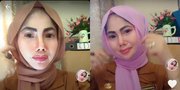 6 Potret Sumarniati Marni, PNS Kalimantan yang Viral Bermakeup Tebal Bak Boneka Barbie