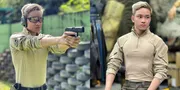 7 Potret Azka Corbuzier Tampil Gagah Saat Latihan Menembak, Bak Agen Rahasia Superhero 'Captain America'!