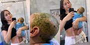 7 Potret Baby Don Anak Jessica Iskandar yang Makin Menggemaskan dengan Kepala Botak, Dibalur Seledri dan Lidah Buaya Agar Rambut Tumbuh Lebat