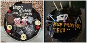 7 Potret Kue Ultah yang Gagal Total 'Gara-Gara' Driver Ojek Online, Kocak!