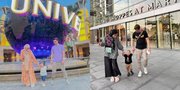 7 Potret Zaskia Sungkar Ajak Ukassya Liburan ke Universal Studios Singapura