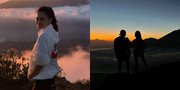 8 Potret Keseruan Ririn Ekawati & Ibnu Jamil Naik Gunung di Bali, Foto Mesra Berlatar Matahari Terbit