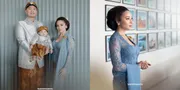 8 Potret Nikita Willy Tampil Memesona di Acara Tedak Siten Baby Izz, Manglingi Pakai Kebaya dan Sanggul Jawa