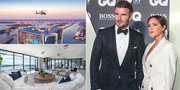 9 Foto Penampakan Apartemen Baru David Beckham, Mewah Luas Sampai Punya Helipad Sendiri