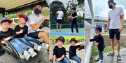 9 Potret Harvey Moeis Suami Sandra Dewi Saat Momong Dua Anak, Hot Daddy Ganteng yang Bikin Gemas Netizen
